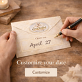 Custom Date Time Capsule Letter