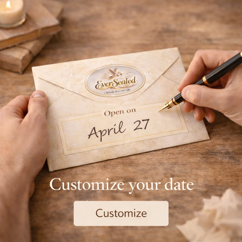 Custom Date Time Capsule Letter