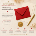EverSealed Romantic Writing Kit – Premium Cotton Letter Paper Writting Set